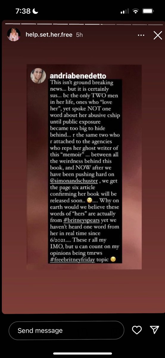 JustLuvGodney's tweet photo. I agree @Spoildgirlygurl, it is highly sus that “Britney’s book” ghostwriter is repped by CAA and Scam’s agency, Anonymous Content. Both agencies are protected from any brutally honest words about them, anyone they rep, or in CAA’s case, rep them. #FreeBritney #JusticeForBritney https://t.co/TXUw6577ae