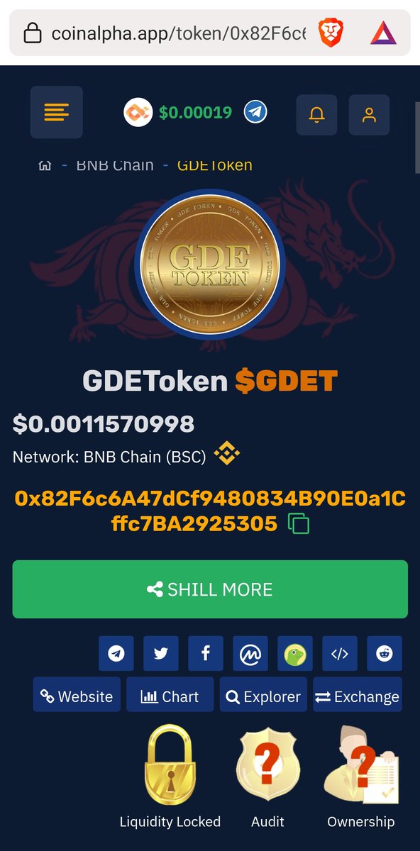 GDEToken's tweet photo. Nueva plataforma https://t.co/TYXpBnaOcW para votar y listar nuestro token GDET #gdet
#gdetoken #gdenetwork https://t.co/g9JNgoPbdi https://t.co/PZNnusosql