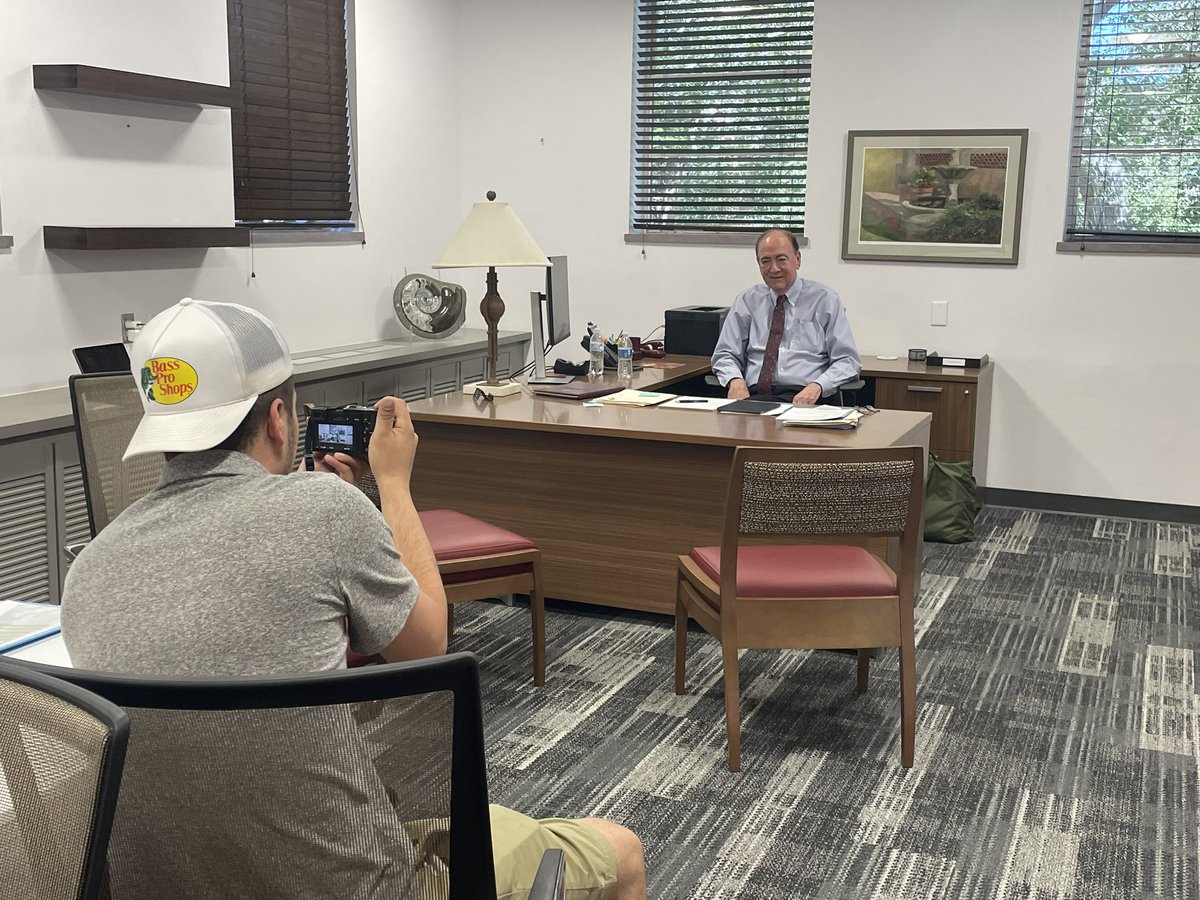 Justin Bannister (@justinnmsu) on Twitter photo Interim Chancellor Jay Gogue sat down this morning with Cielo Rodriguez from the Round-Up to talk about his first week back at NMSU. <a href="/nmsu/">New Mexico State</a> <a href="/newscielito/">cielo rodriguez 🗞️</a> Interim Chancellor Jay Gogue sat down this morning with Cielo Rodriguez from the Round-Up to talk about his first week back at NMSU. <a href="/nmsu/">New Mexico State</a> <a href="/newscielito/">cielo rodriguez 🗞️</a>