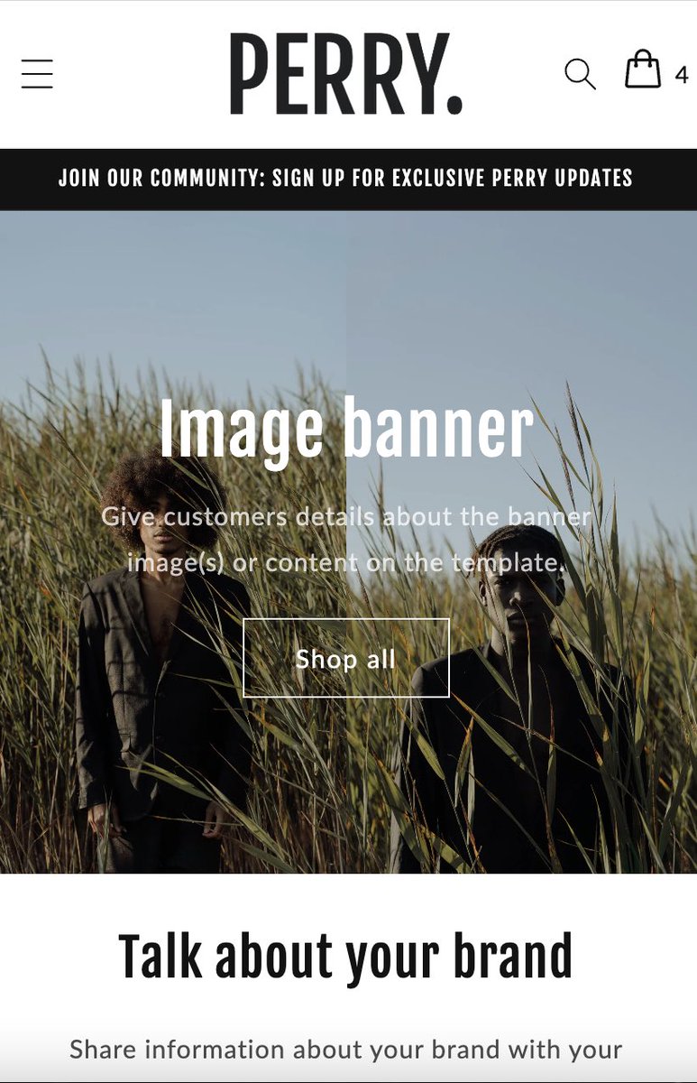 genibi_bae's tweet image. So to start it off I’ve cloned down the Dawn theme and started changing the nav bar and playing around with some default settings in the schema!
#Shopify #ShopifyThemeDev #ShopifyThemeDevelopment #BuildInPublic #BuildingInPublic