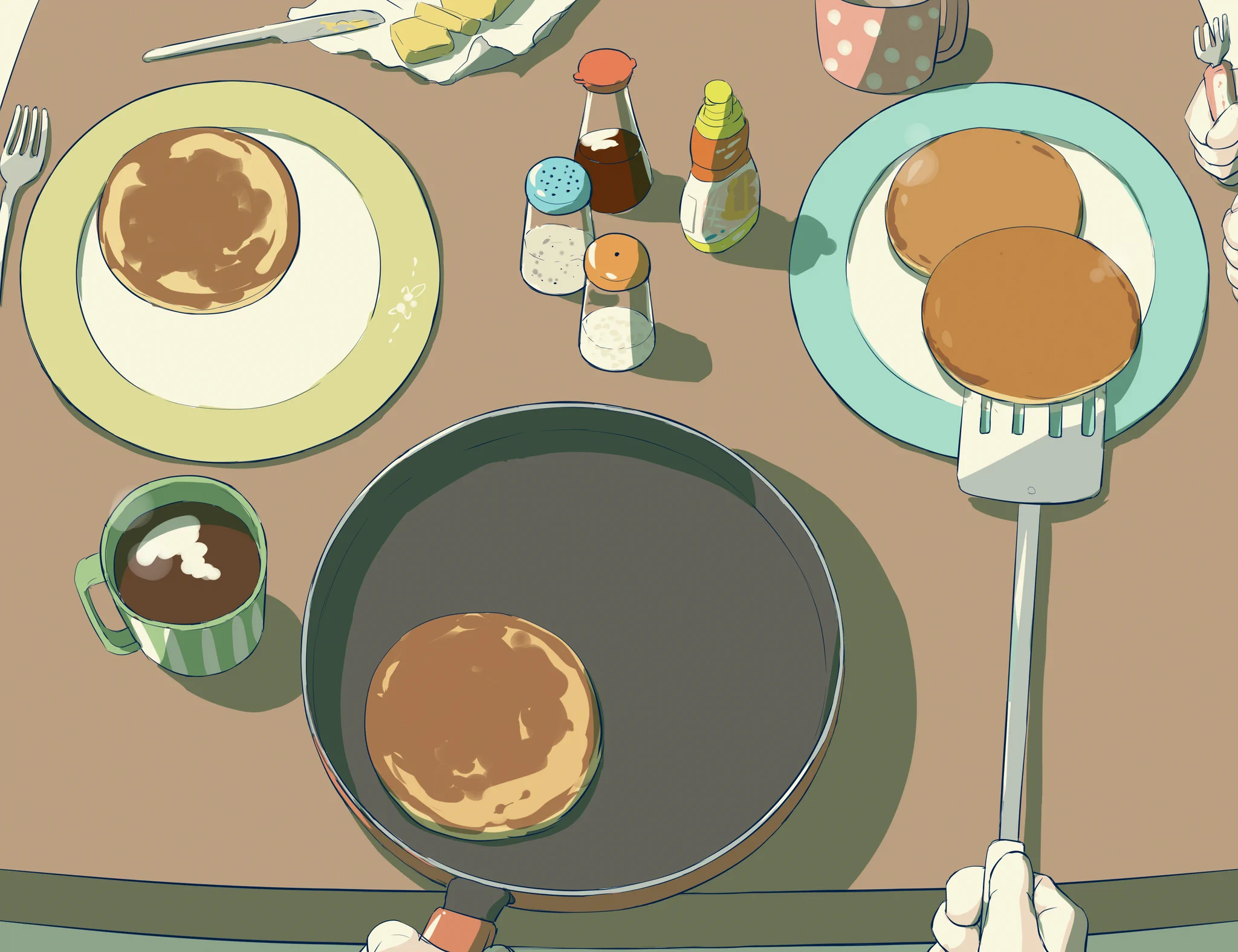 君を想う。ママさんあるある。お皿への盛り方、あなたはどうですか？