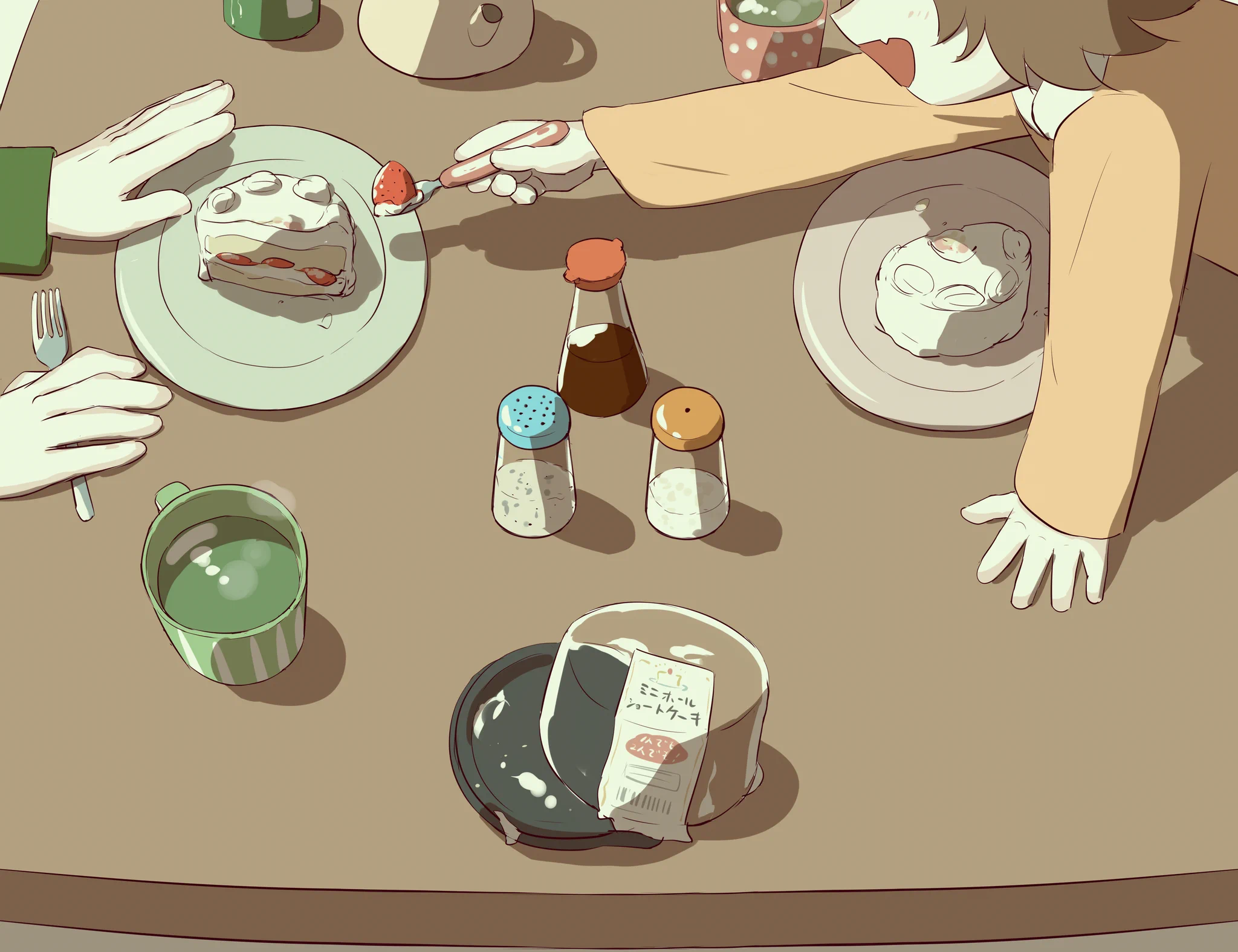 君を想う。ママさんあるある。お皿への盛り方、あなたはどうですか？