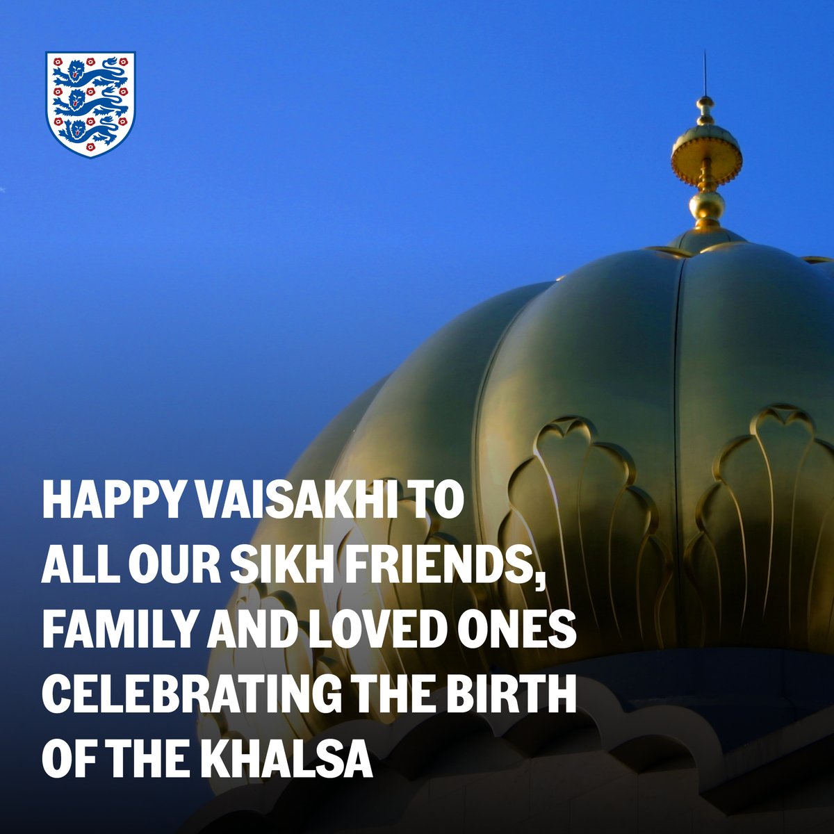 We're wishing a happy #Vaisakhi to all of our #ThreeLions and <a href="/Lionesses/">Lionesses</a> fans celebrating!