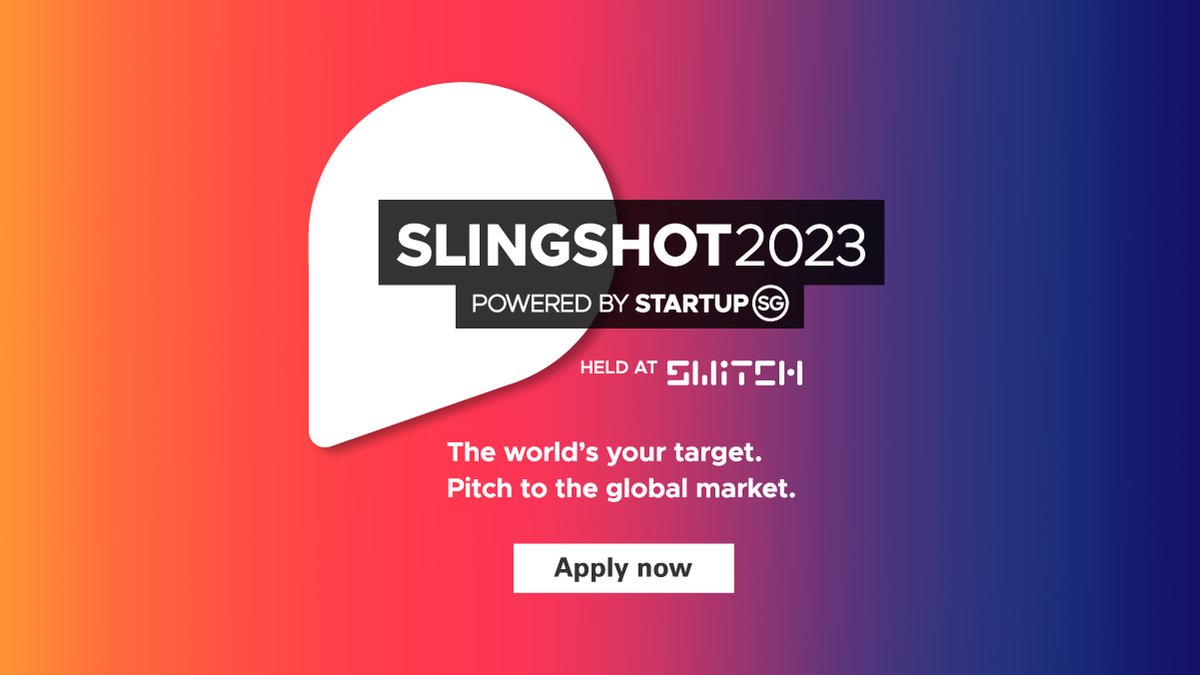 agorize's tweet photo. We are calling on all #startups to pitch their solutions at one of Asia's biggest startup #competitions – #SLINGSHOT2023! Ready to make the pitch of a lifetime? Apply now by clicking the link in the bio https://t.co/Ig50uhbA8g