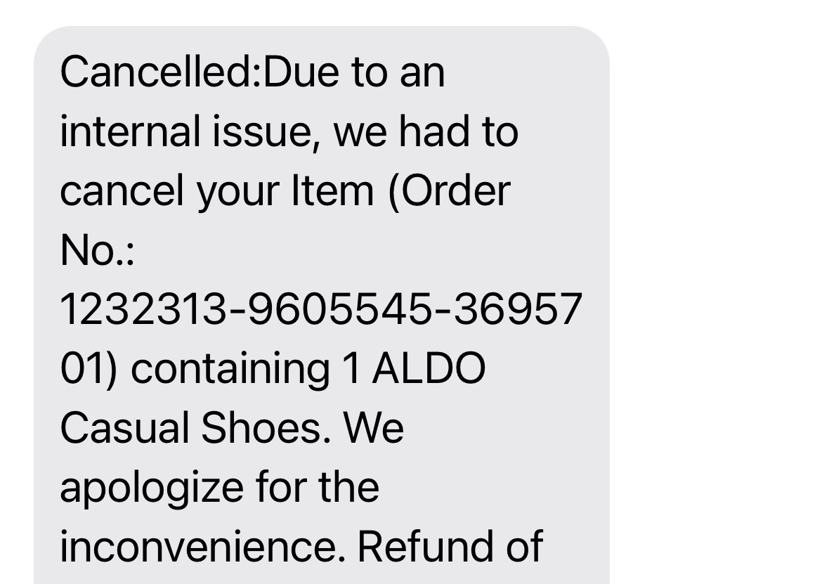 namz666's tweet photo. #Myntra wins the award for pathetic customer service. After 2 weeks you cancel the order on the date it was supposed to be delivered! Better to order from #Ajio &amp; #TataCliq at least the ordered is delivered on time. No intimation about delay &amp; order tracking is a nightmare #shame https://t.co/lOGYxuFQ55