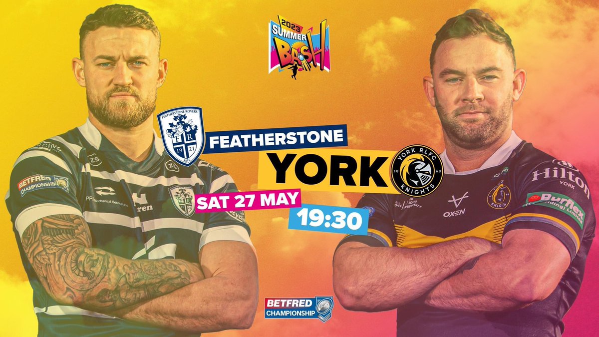 FevRoversRLFC's tweet photo. ππππππ π½πΌππ βοΈ
Timeβs ticking to get your early bird priced tickets for next monthβs Summer Bash.
Get your Summer Bash Tickets Booked now!
π https://t.co/qrTeV6R6tv
#SummerBash23 | #BlueWall https://t.co/WibVec6iL1
