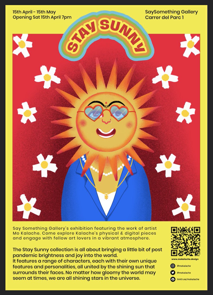 GM 🌞 see you at the exhibition tomorrow ❤️🌞