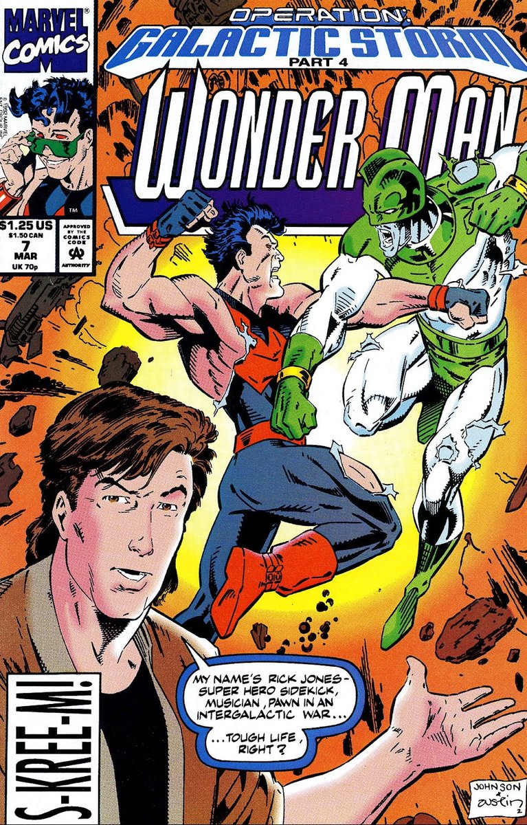 comixmenpodcast's tweet photo. #ViernesDeBatallas Hoy
#WonderMan VS #CaptainAtlas
#SimonWilliams #AttLass #Kree #Avengers #GalacticStorm #FamousBattles #ArchEnemies #Vs #Versus https://t.co/PR9y7Snk8F
