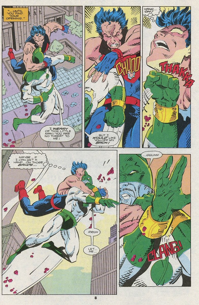 comixmenpodcast's tweet photo. #ViernesDeBatallas Hoy
#WonderMan VS #CaptainAtlas
#SimonWilliams #AttLass #Kree #Avengers #GalacticStorm #FamousBattles #ArchEnemies #Vs #Versus https://t.co/PR9y7Snk8F