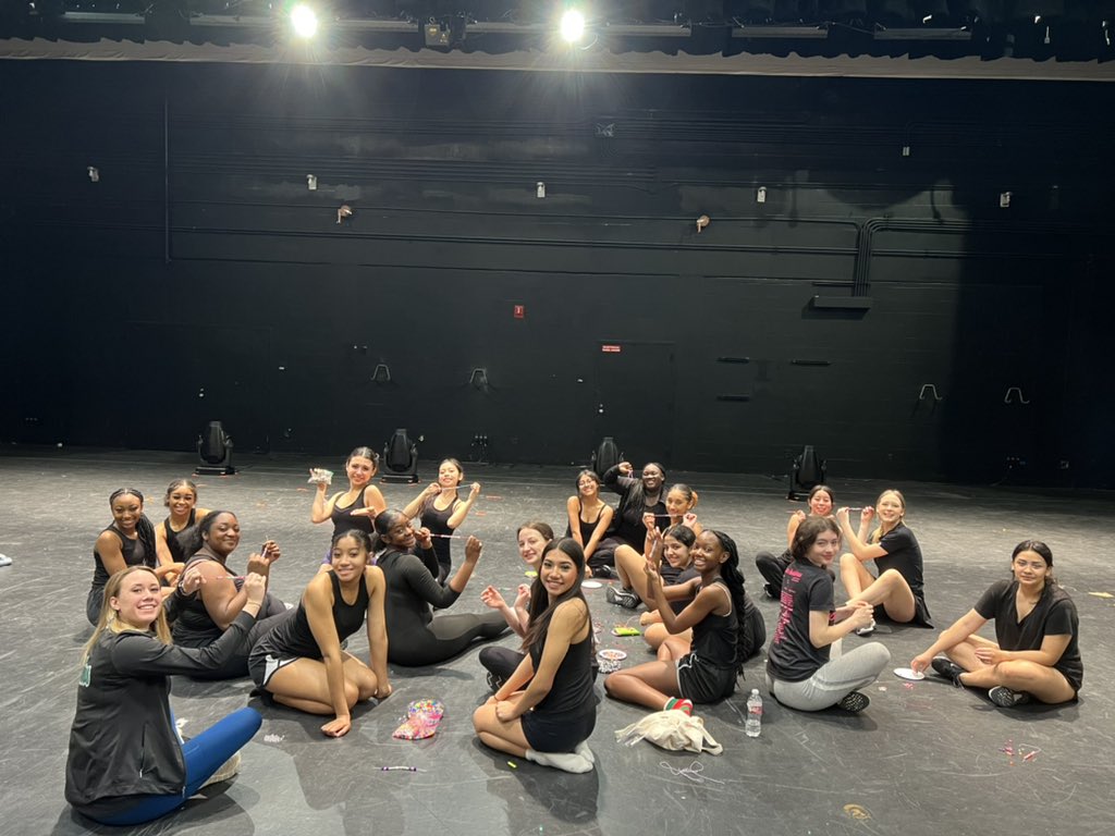 Friendship bracelets for spring show opening night!! XOXO