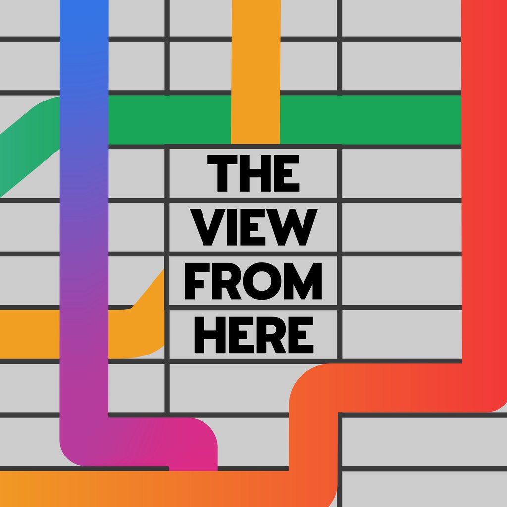 Connect in-person at the 2023 <a href="/AIGAdesign/">AIGA</a> Conference Oct. 12-14 in NYC. This year's theme — THE VIEW FROM HERE and the host is Debbie Millman! Learn about the theme + branding (created by <a href="/AIGANY/">AIGA NY</a>) and get details: bit.ly/3Y31FH7 #aigadesign #design