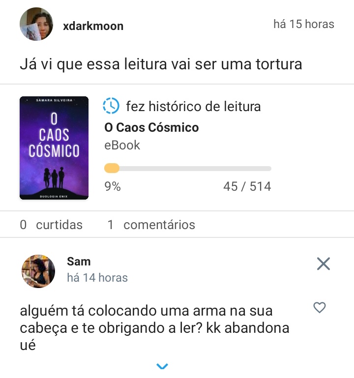 booktrouxa's tweet photo. não gente kkkk eu sou o tipo de pessoa que vai lendo um livro independente de como tá a leitura pq no final posso gostar e amar o livro (tenho vários exemplos) mas aí vem a autora e faz ISSO! https://t.co/wdTjzw21IT