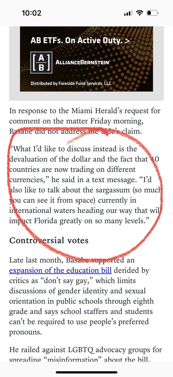 MiamiDemsChair's tweet photo. Absolutely insane pivot. This 🤡 does not respect his constituents. #106deservesbetter @fabianbasabe2 🤡🤡🤡🤡🤡🤡🤡🤡🤡🤡🤡🤡🤡 https://t.co/C1jGLPuRyT