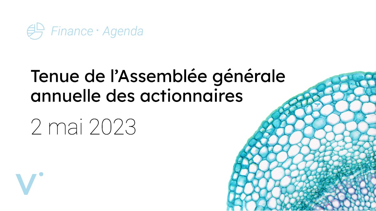 Valbiotis's tweet image. Valbiotis invite ses actionnaires à son Assemblée Générale 2023 ➡️ bit.ly/3A5B4yp
Retrouvez le formulaire de vote et tous les documents nécessaires ➡️ bit.ly/3UBqyIJ