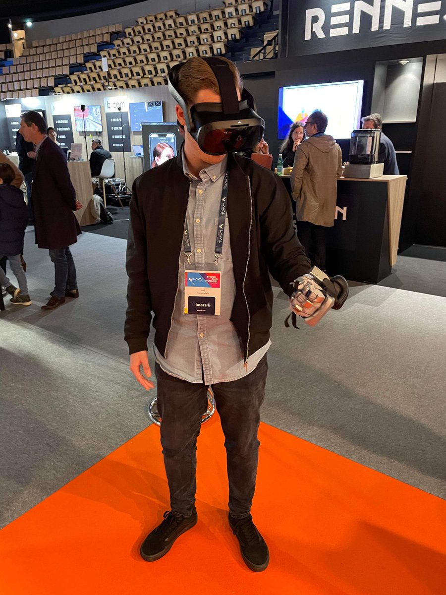 imersifi's tweet image. We recently attended @lavalvirtual , one of the world&apos;s most impressive XR events with over 200 exhibitors. The conference was a great opportunity to explore the next generation of immersive technology.

#LavalVirtual #XRtech #virtualreality #augmentedreality #immersiveexperience