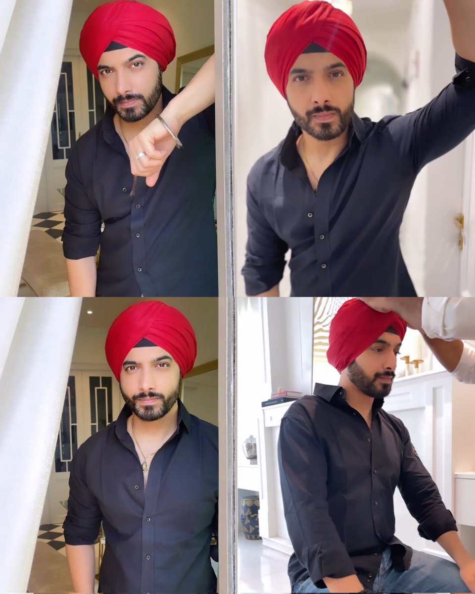 sharadzaprajita's tweet image. Sharad &apos;s Punjabi look 😍🥹he is looking so pyaara in dis 🥰
@SHARADSMALHOTR1
#HappyBaisakhi 
#SharadMalhotra 
#smarmy