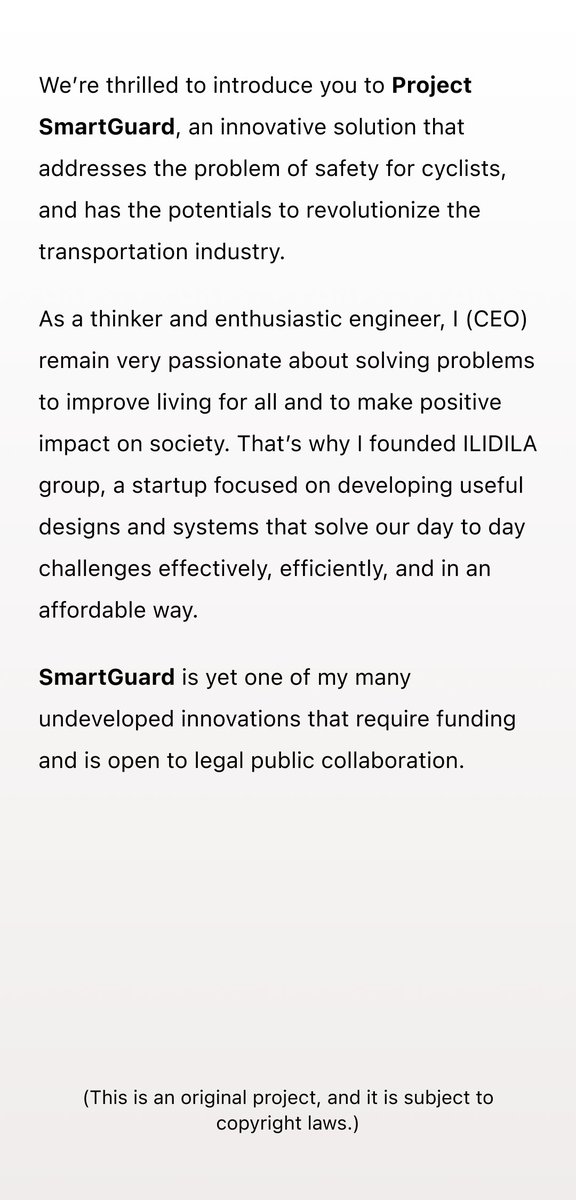Team_Kajetan's tweet photo. Project 'SmartGuard' is now open to collaboration with industry leaders.

Together, we can make motorcycles safer than they are.

@tvsmotorcompany @_bajaj_auto_ltd @innosonvehicles https://t.co/ToNR7Fky5T