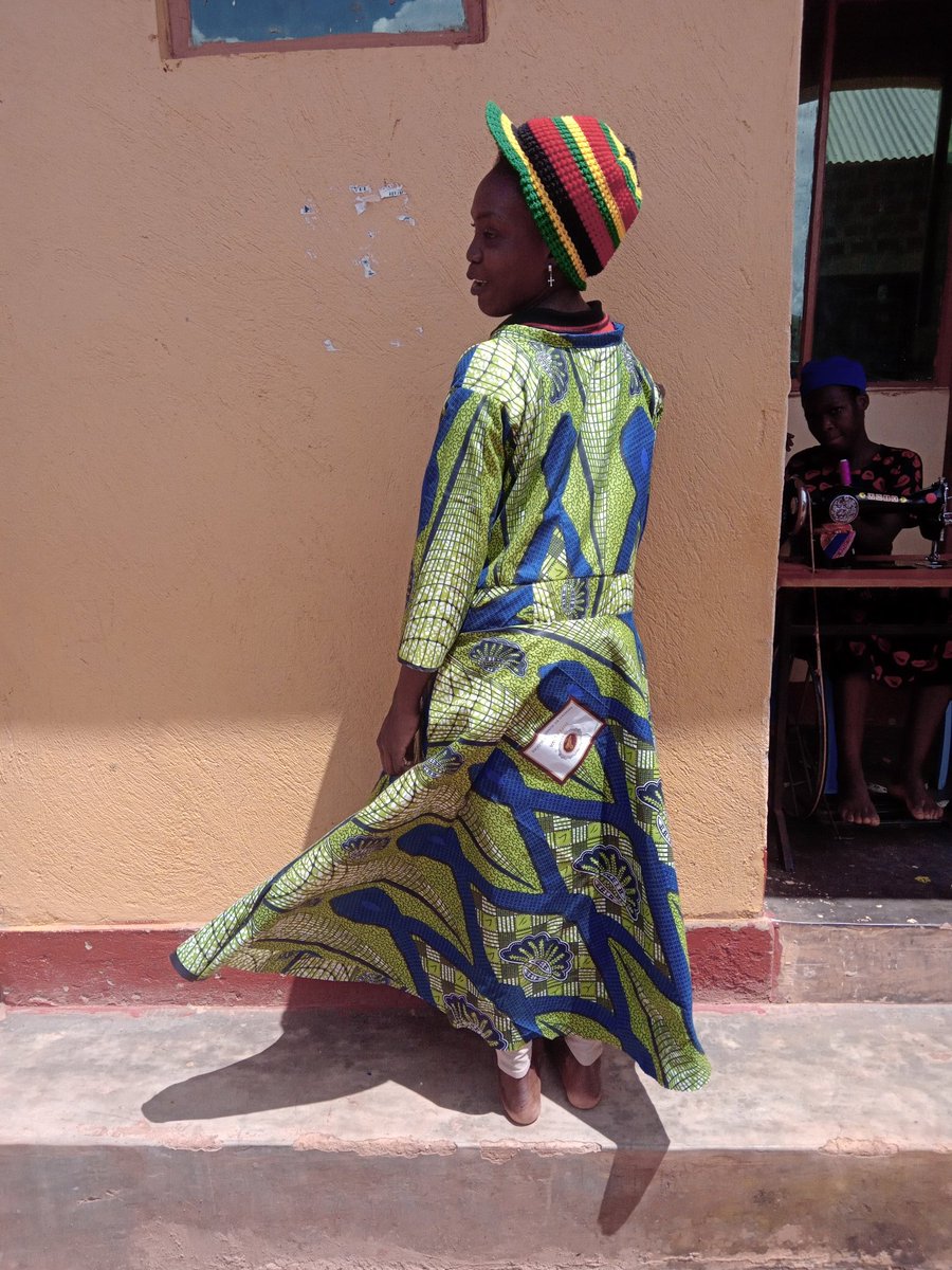 HeartsofMothers's tweet photo. Young girls demonstrating there own made fashion,skilling the youth is the only way School drop out can acquire employable skills for economic empowerment, all works of Hearts of Mothers at its hub @EgalityD https://t.co/cdTAUiKlnN