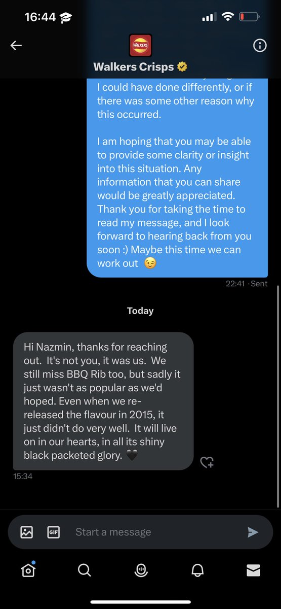 _Nazmiin's tweet photo. This is why BBQ rib crisp is discontinued 😔 https://t.co/Sw6mwTgmX6