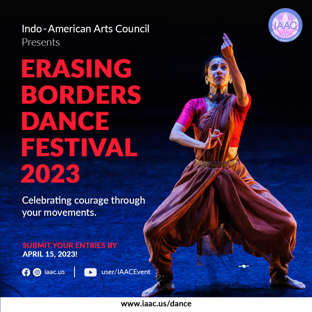 Are you ready to showcase your creativity on a global platform? Come and participate in the Erasing Borders Dance Festival 2023! Application deadline has been extended to April 15, 2023!

Send your entries today!
iaac.us/dance/
#IAAC #ErasingBordersDance #DanceFestival