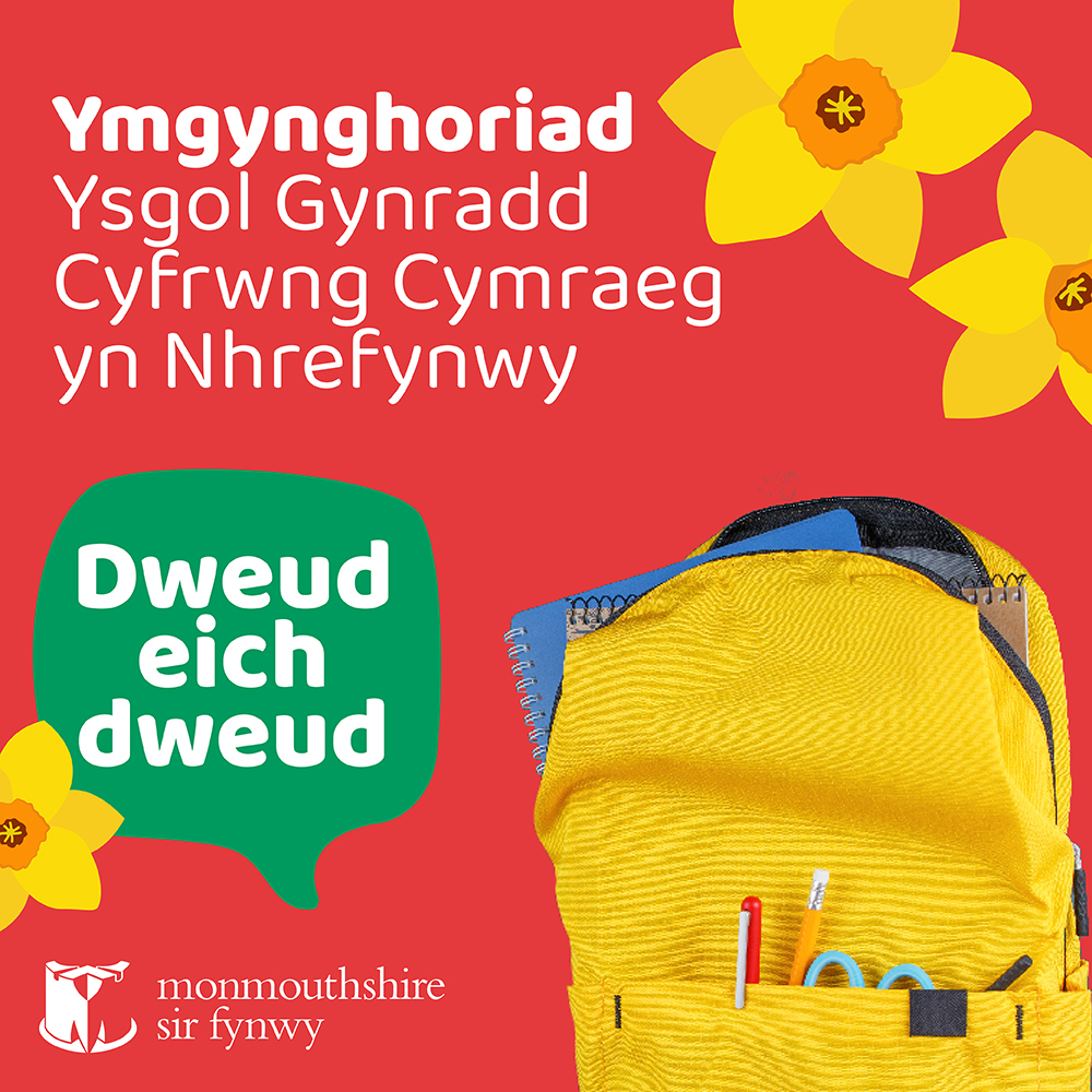 MonmouthshireCC's tweet photo. Ymgynghoriad ar Ysgol Gynradd Cyfrwng Cymraeg yn Nhrefynwy – mae’r ymgynghoriad ar agor tan 15fed Mai 2023. Dewch i edrych ar y ddogfen ymgynghori: https://t.co/LUh2Vb3SpE’i rhannu os gwelwch yn dda, diolch i chi. https://t.co/lpZtUnBiLn