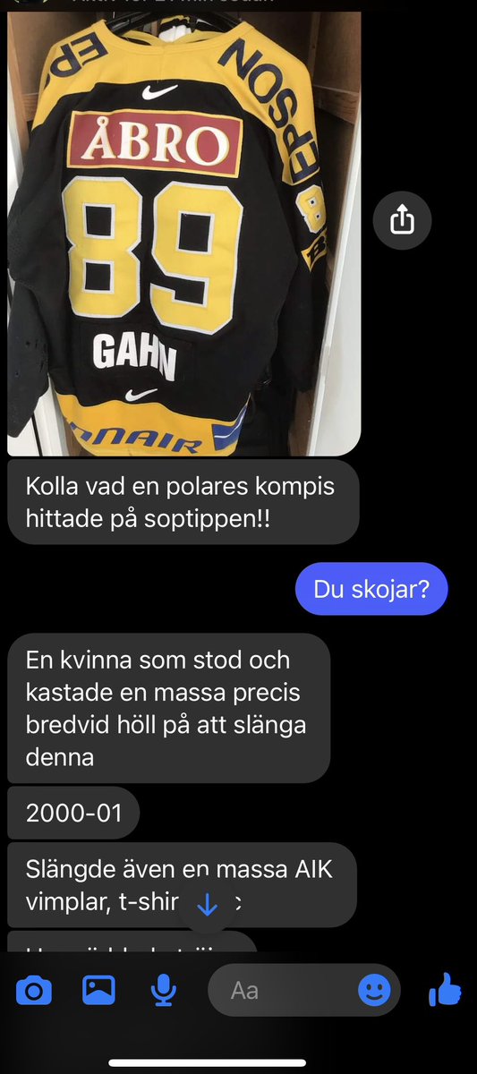 grosund's tweet photo. @TheStockholmian @privmarkanton @AIKishockey @ik_sumpan https://t.co/77tMOO689E