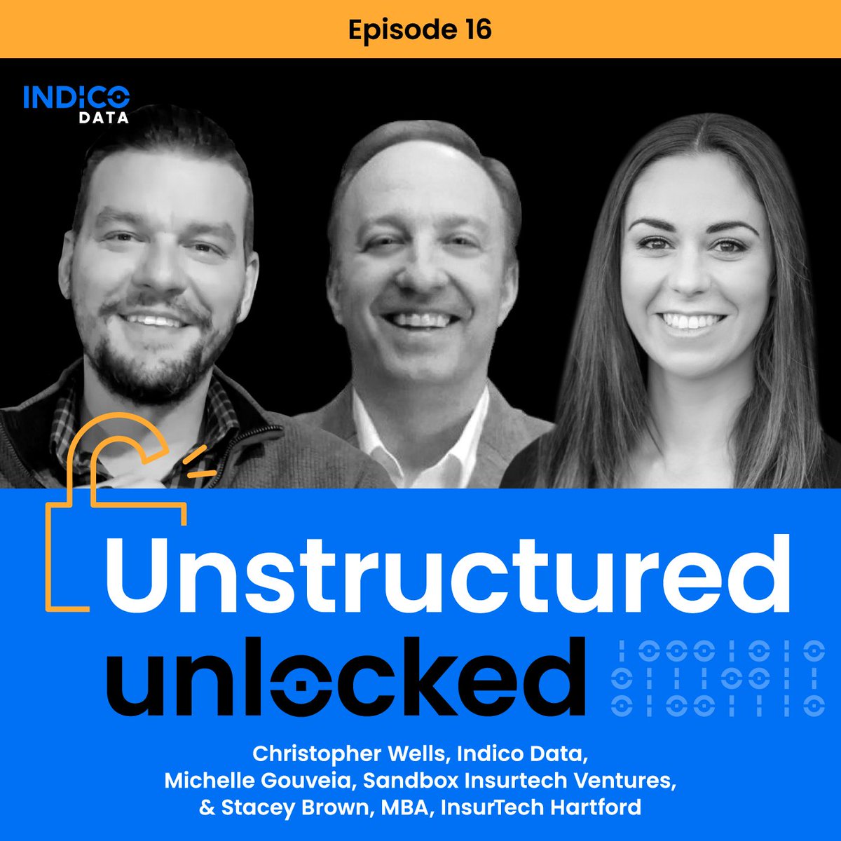 indicoData's tweet image. In #UnstructuredUnlocked, @InsurTechHfd&apos;s Stacey Brown imparts his wisdom about: 

💡Getting innovative while staying within budget
⚙️Automating the intake process
🧠How tech can allow humans to be more.. human!

Listen to the full conversation 👉 bit.ly/4082D54