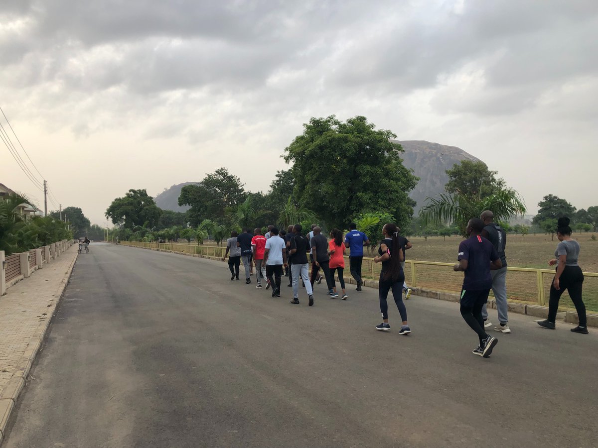 Pictures from today's morning drill.