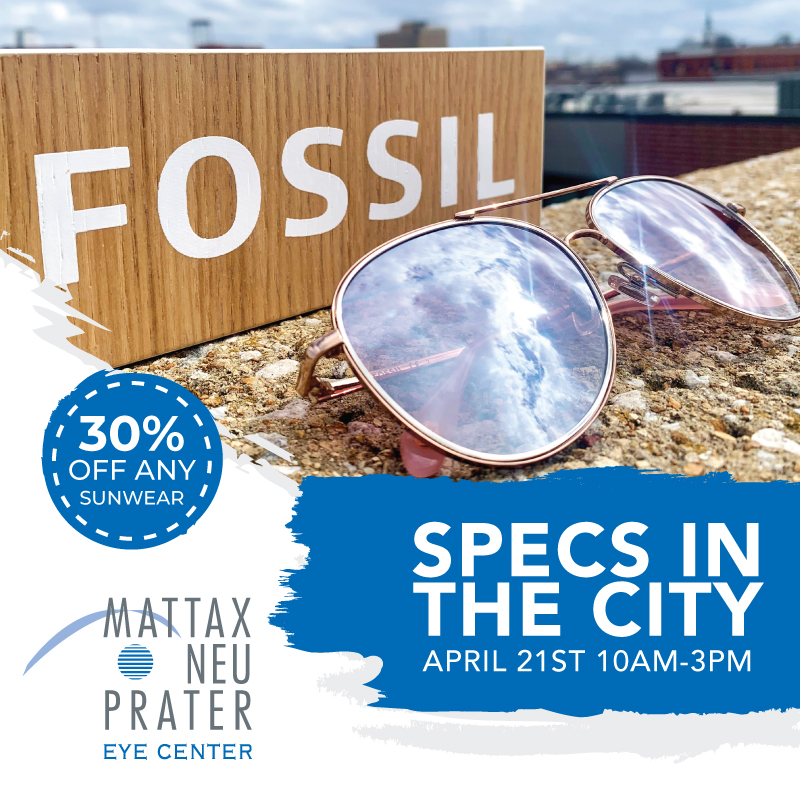 MNPeyes's tweet photo. Looking for a new pair of shades? Join us at Specs in the City on April 21st from 10AM-3PM and enjoy a massive 30% off any sunwear purchase! Plus, we're giving away hourly prizes and showcasing the latest collections from top designers. *Some exclusions may apply. *SGF only.* https://t.co/GCNvpD6unN