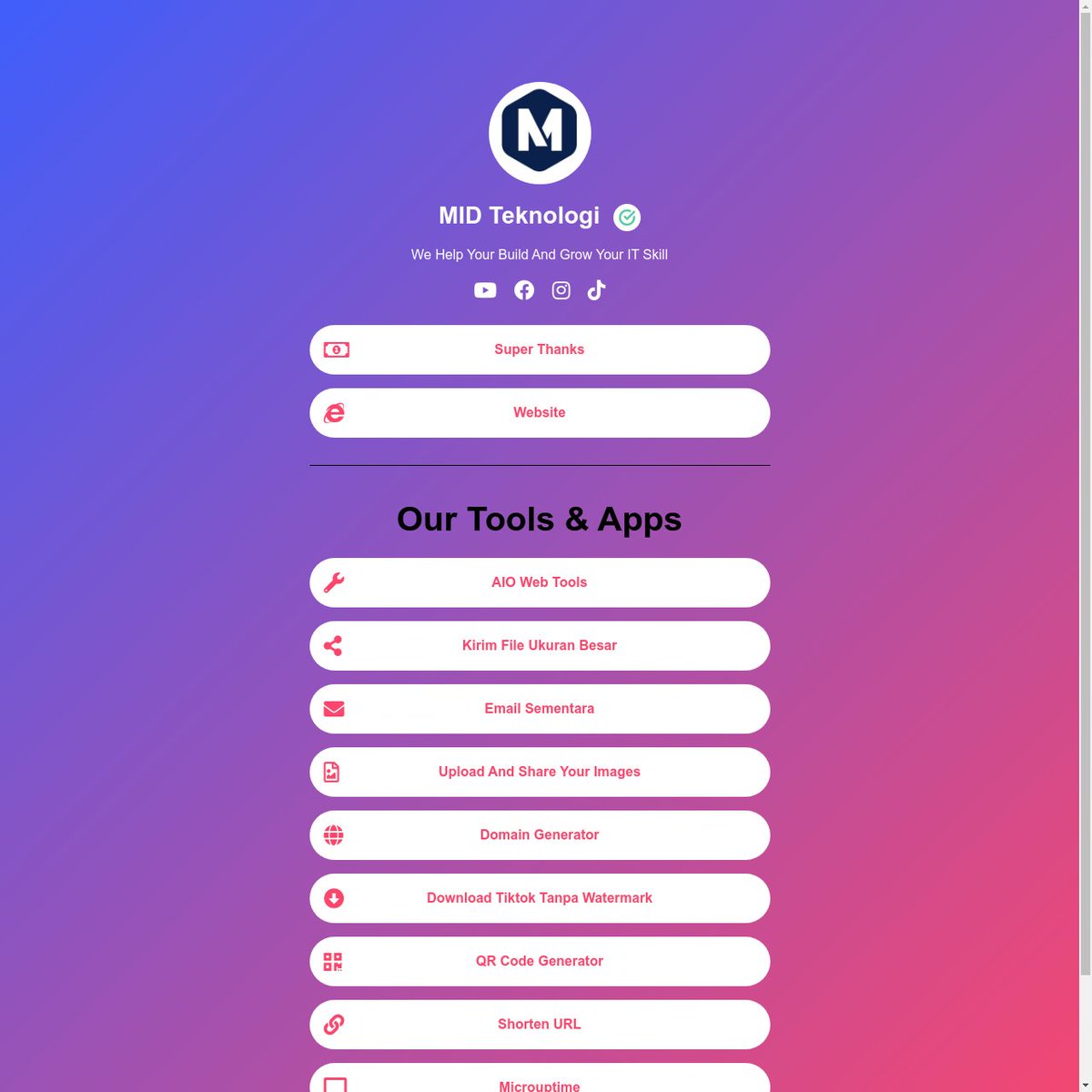 _4dinata's tweet image. Buat BIO Pages Sosial Media Gratis dengan Linkraya 
Coba Gratis ➡️ linkraya.com
#bioPage #linkBio #linkraya #shortURL