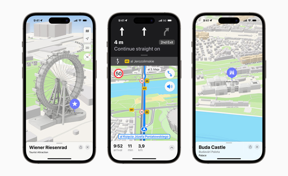 Les nouvelles cartes d'Apple Plans disponibles en Autriche, Croatie, République tchèque, Hongrie, Pologne et Slovénie - app4phone.fr/article-183721…