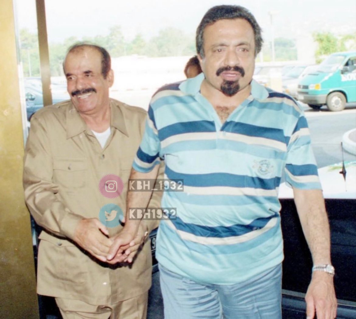 صوره لصاحب السمو الامير الاب الشيخ خليفة بن حمد ال ثاني و الوجيه خليفة بن عبدالله بن محمد العطية 
الله يرحمهم ويغفر لهم في احدى الدول الاوربية في التسعينيات