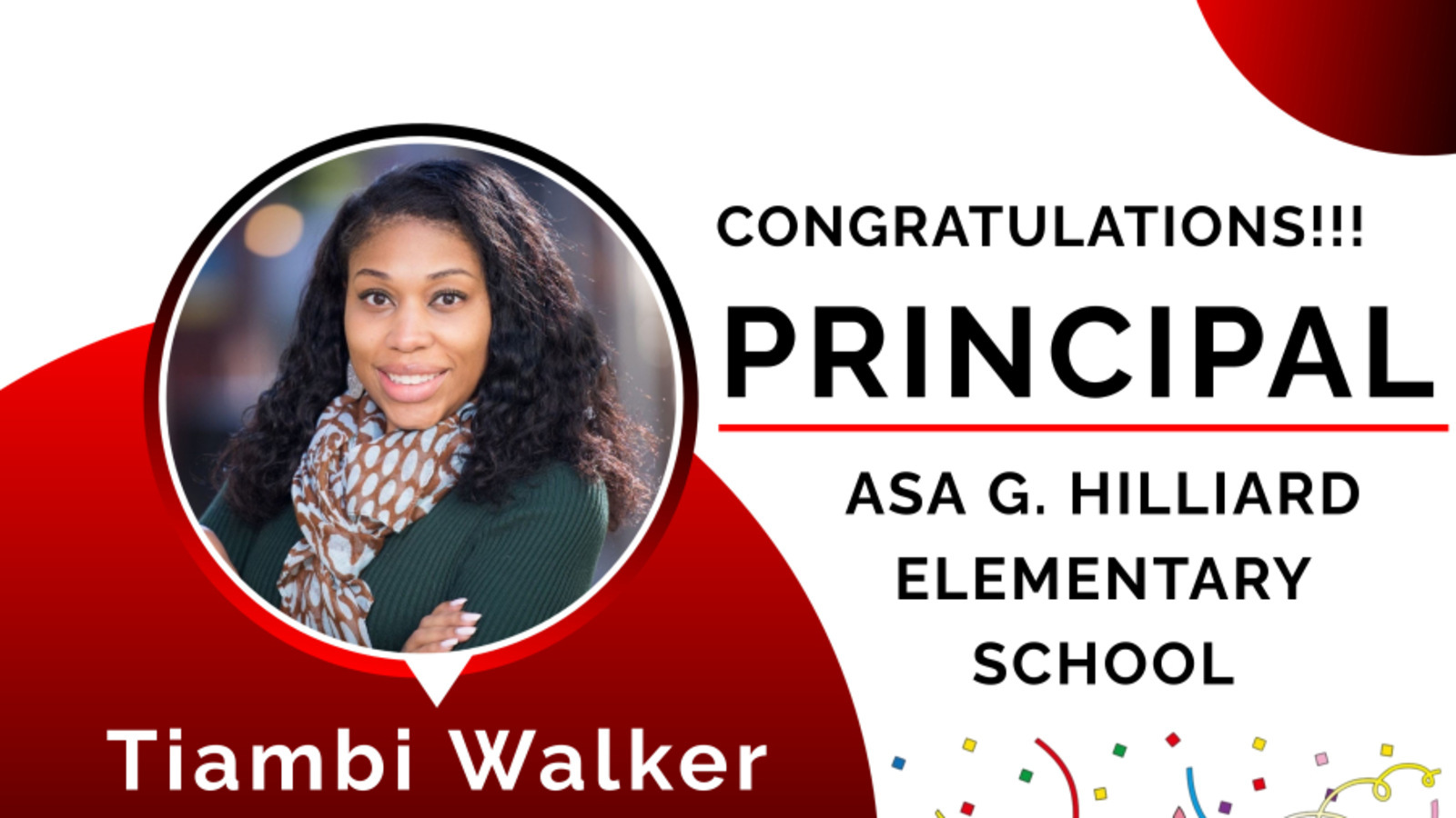 Cherisse Campbell, Ed.D on Twitter "Please join me in Ms. Tiambi Walker as the new