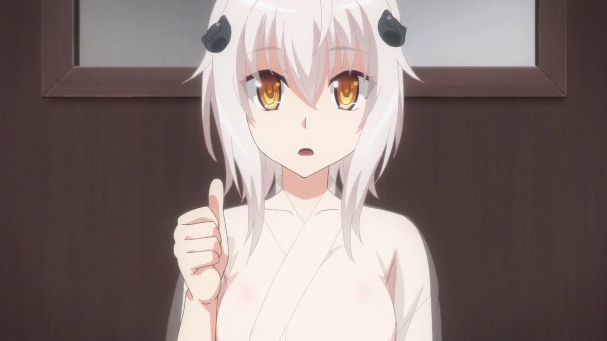 WHCDaily's tweet photo. The white hair character of the day is Koneko Toujou from High School DxD. https://t.co/Opz9ATeIvf