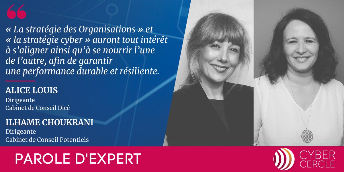 CyberCercle's tweet photo. đ#VendrediLecture
âDu #cyber logos, de la dimension holistique de lâaction & de la #strategie globale des organisationsâ une #ParoledExpertCyberCercle dâAlice Louis, Cabinet Conseil DicĂ©, & dâIlhame Choukrani, Cabinet Conseil Potentiels
đhttps://t.co/7fL6WhmiII
#gouvernance https://t.co/SxIMrrJYrW