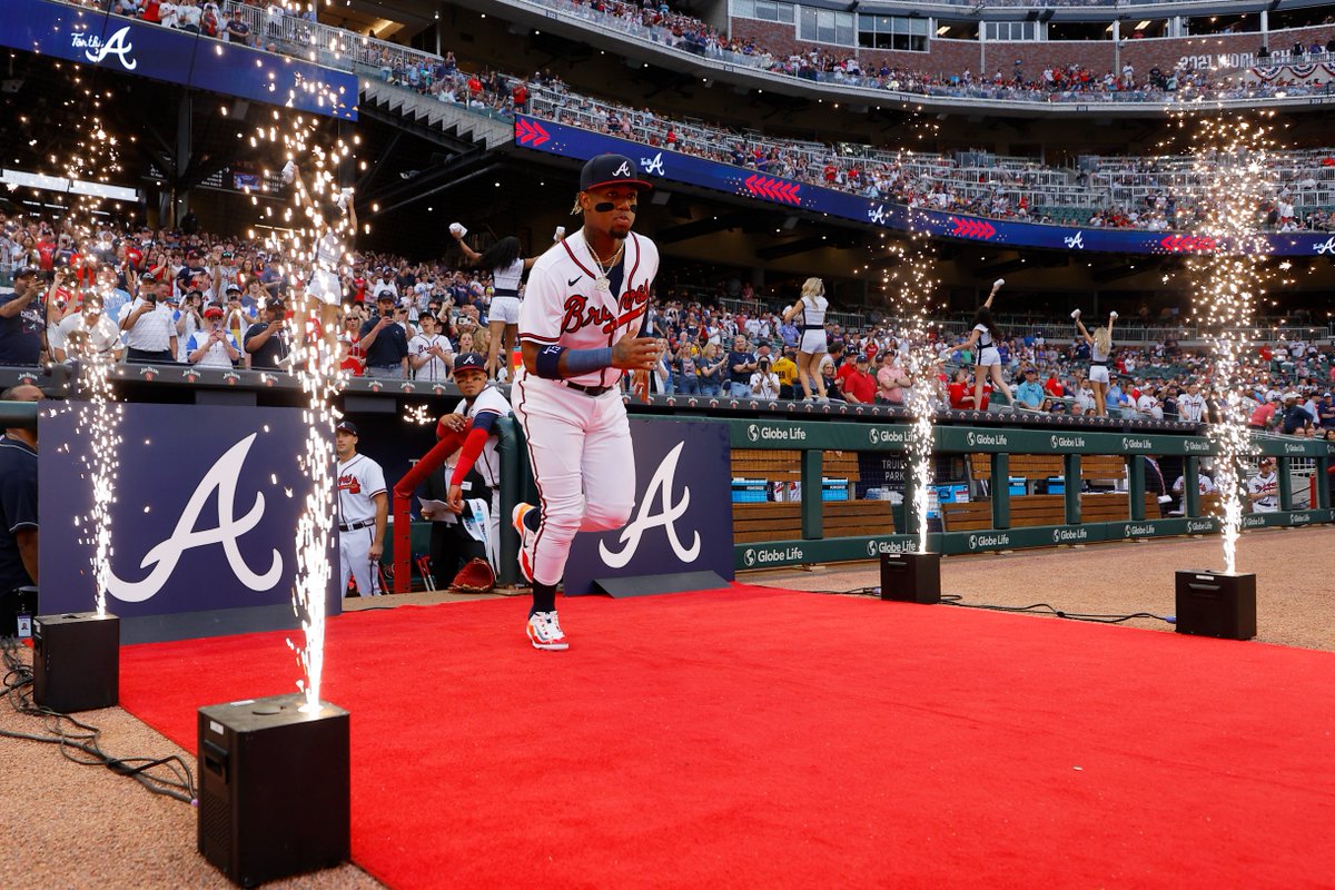 Ronald Acuña Jr. is hitting .370/.452/.537 (20-54 AB) with three doubles, two homers, and nine RBI in 2023.

#ForTheA | <a href="/Braves/">Atlanta Braves</a>