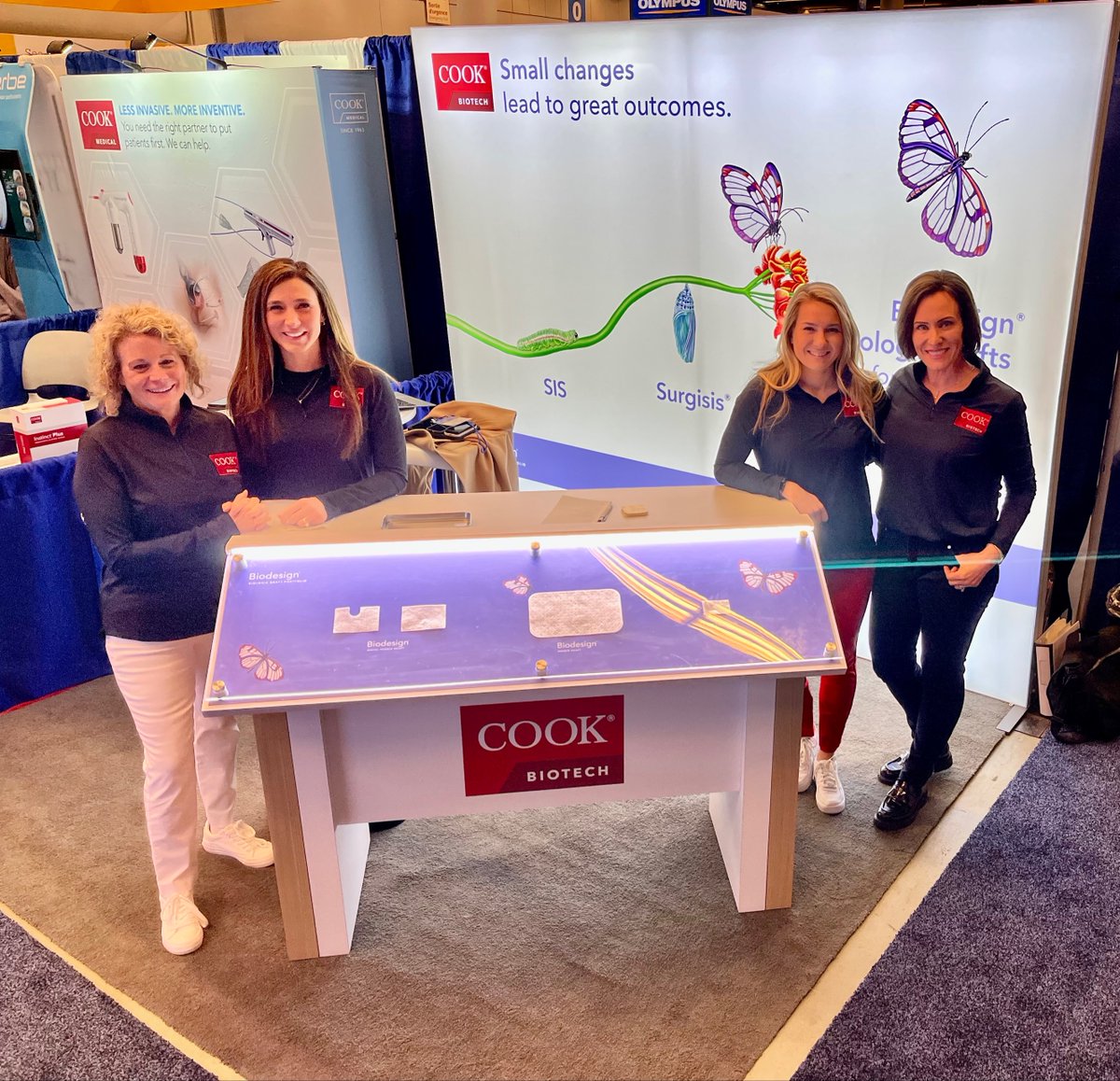 Cook_Biotech's tweet photo. We had a great time at SAGES 2023! Thank you to everyone who stopped by our booth. #SAGES #CookBiotech https://t.co/PTRcuhcgSK