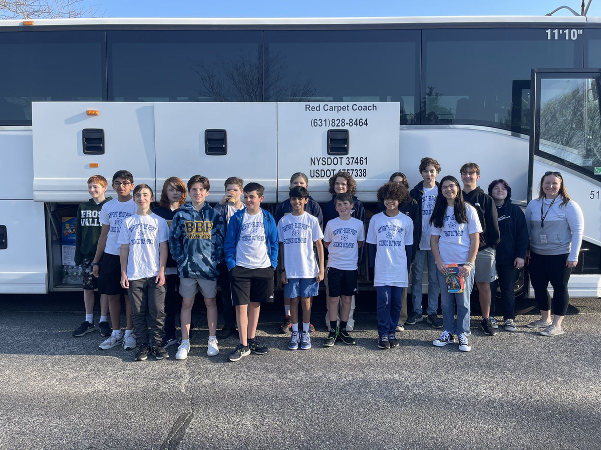 klic_chem's tweet photo. And we’re off!! States here we come!!
#scienceolympiad #bbp @BBPSchools @JWYMiddle https://t.co/8CXrB3PbJS