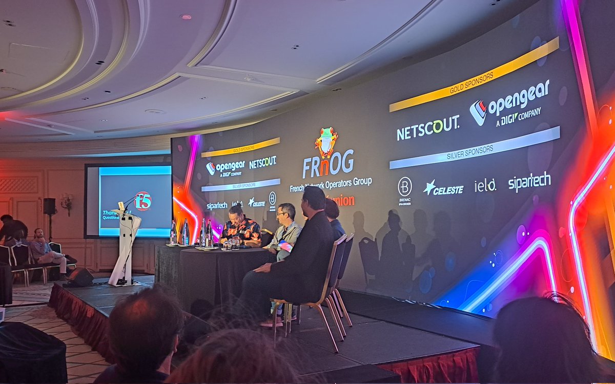 En direct depuis la 37ème réunion du <a href="/FrNog/">FrNog</a> à l'hôtel InterContinental ! Depuis la 34ème édition nous apprécions nous y retrouver pour assister aux présentation et discussions organisées.

<a href="/TelecomSudParis/">Télécom SudParis</a>