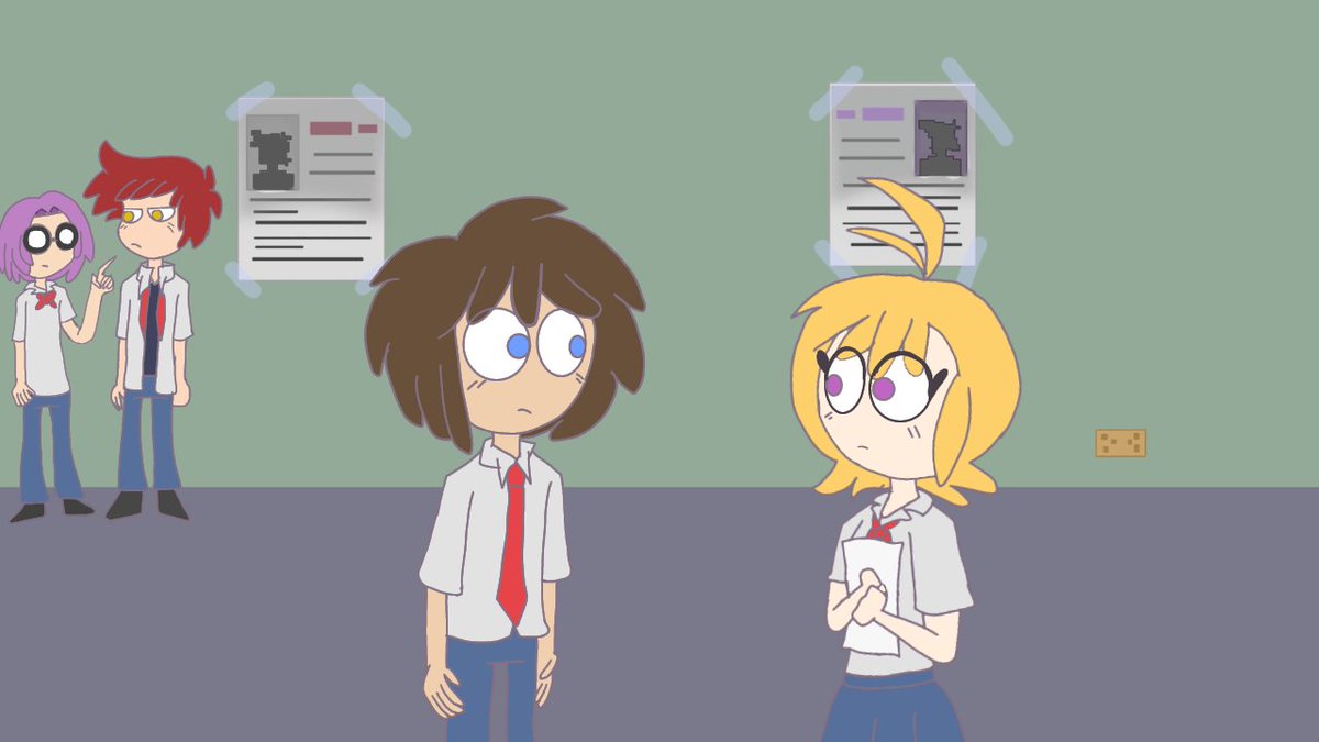 FnafhsShadows's tweet photo. Nuestro Au utiliza 2 estilos,el de la primera tempo para flashbacks o recuerdos y el nuestro una mezcla de las 3 primeras tempos,nuestro animador,dibujante de storyboard,guionista y editor que a estado desde hace 2 años con nosotros @Springgogames gracias por seguir con nosotros. https://t.co/Eyf2KRMfNG