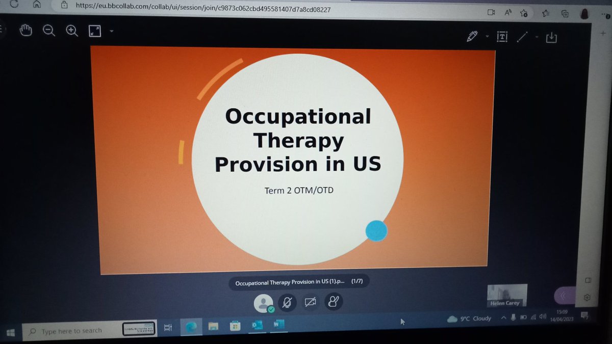 Notjustacleaner's tweet photo. An amazing afternoon with colleagues from the States learning about Occupational Therapy provision. A great opportunity for all of our OT Apprentice cohort to share our knowledge and experiences @julieannelowe1 @OTNorthumbria https://t.co/tZMDuUTVjs