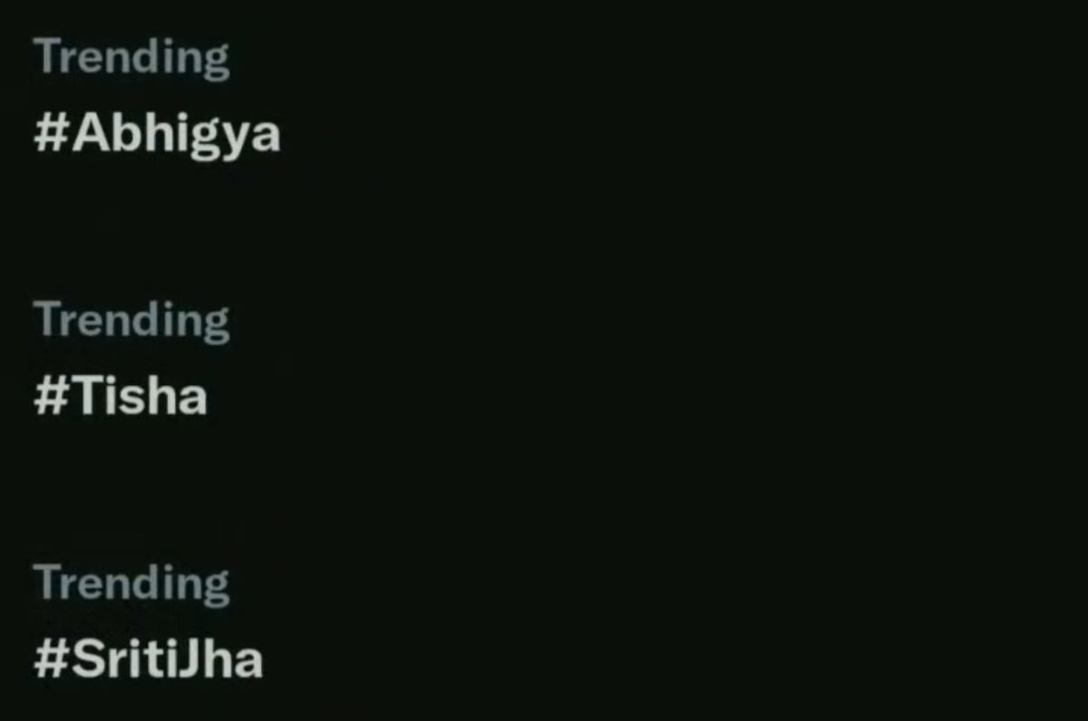 #Tisha #SritiJha #ShabirAhluwalia #Abhigya TRENDING 🤌