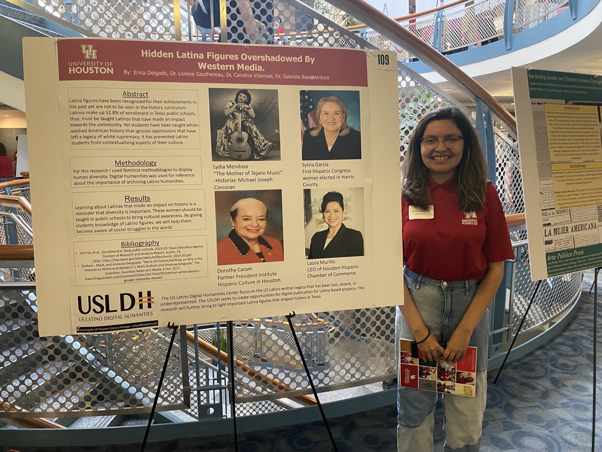 APPRecovery's tweet image. Congrats to our current REACH  students, Erica and Chloe for their participation in UH's Undergraduate Research Day! We also extend congrats to our previous REACH student, Carlos, who has been working with @gbaezaventura on a senior thesis project.👏🏽 🎉 @HonorsCollegeUH #usLdh