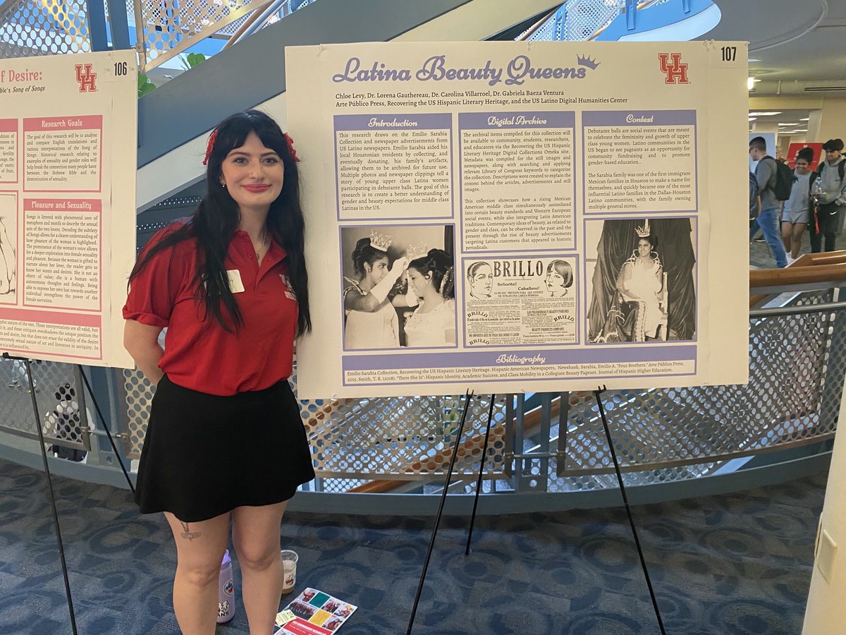 APPRecovery's tweet image. Congrats to our current REACH  students, Erica and Chloe for their participation in UH's Undergraduate Research Day! We also extend congrats to our previous REACH student, Carlos, who has been working with @gbaezaventura on a senior thesis project.👏🏽 🎉 @HonorsCollegeUH #usLdh