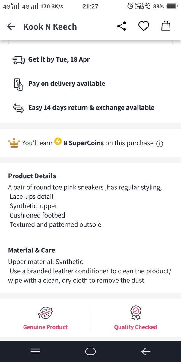 Palak_Agr's tweet photo. Even after showing return and exchange policy, I'm unable to place a return request for the product.
Kindly arrange a call with your customer care executive @myntra https://t.co/Dys15V0Fpx