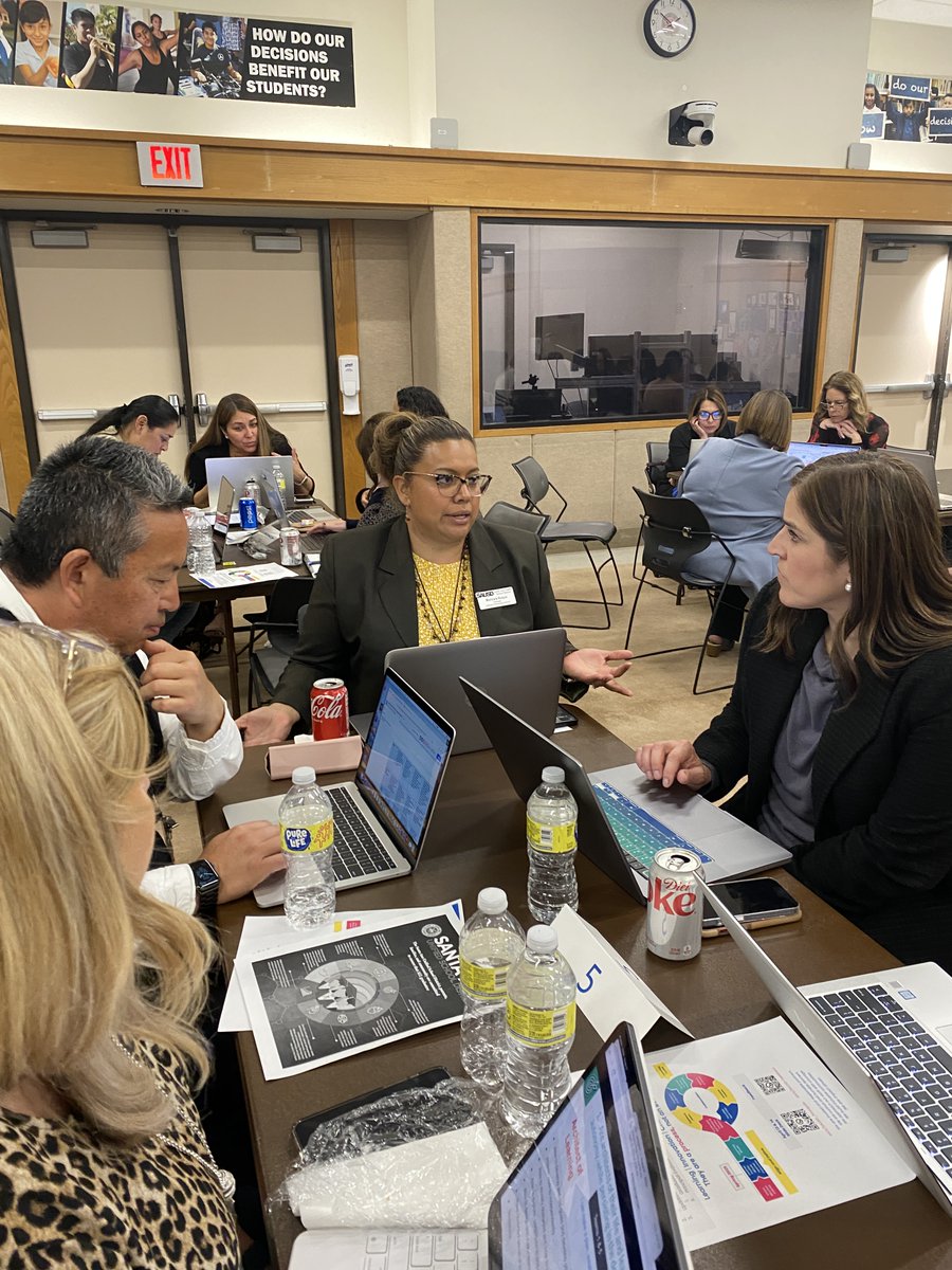 SantaAnaUSD's tweet image. #Reimagining School Leadership! Principals from across #SAUSD gathered this week at the District office for professional development aimed at collectively strengthening support of Board of Education priorities as the District continues to roll out its Graduate Profile.