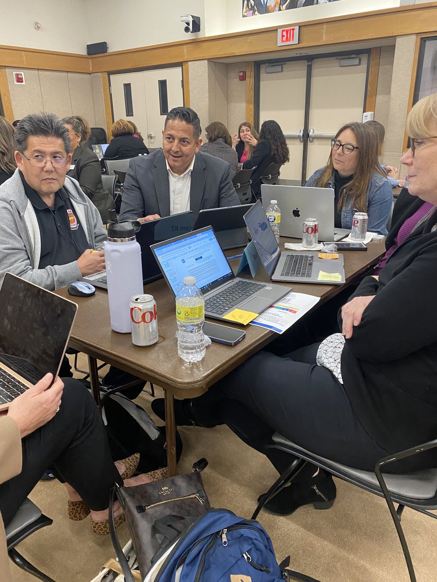 SantaAnaUSD's tweet image. #Reimagining School Leadership! Principals from across #SAUSD gathered this week at the District office for professional development aimed at collectively strengthening support of Board of Education priorities as the District continues to roll out its Graduate Profile.