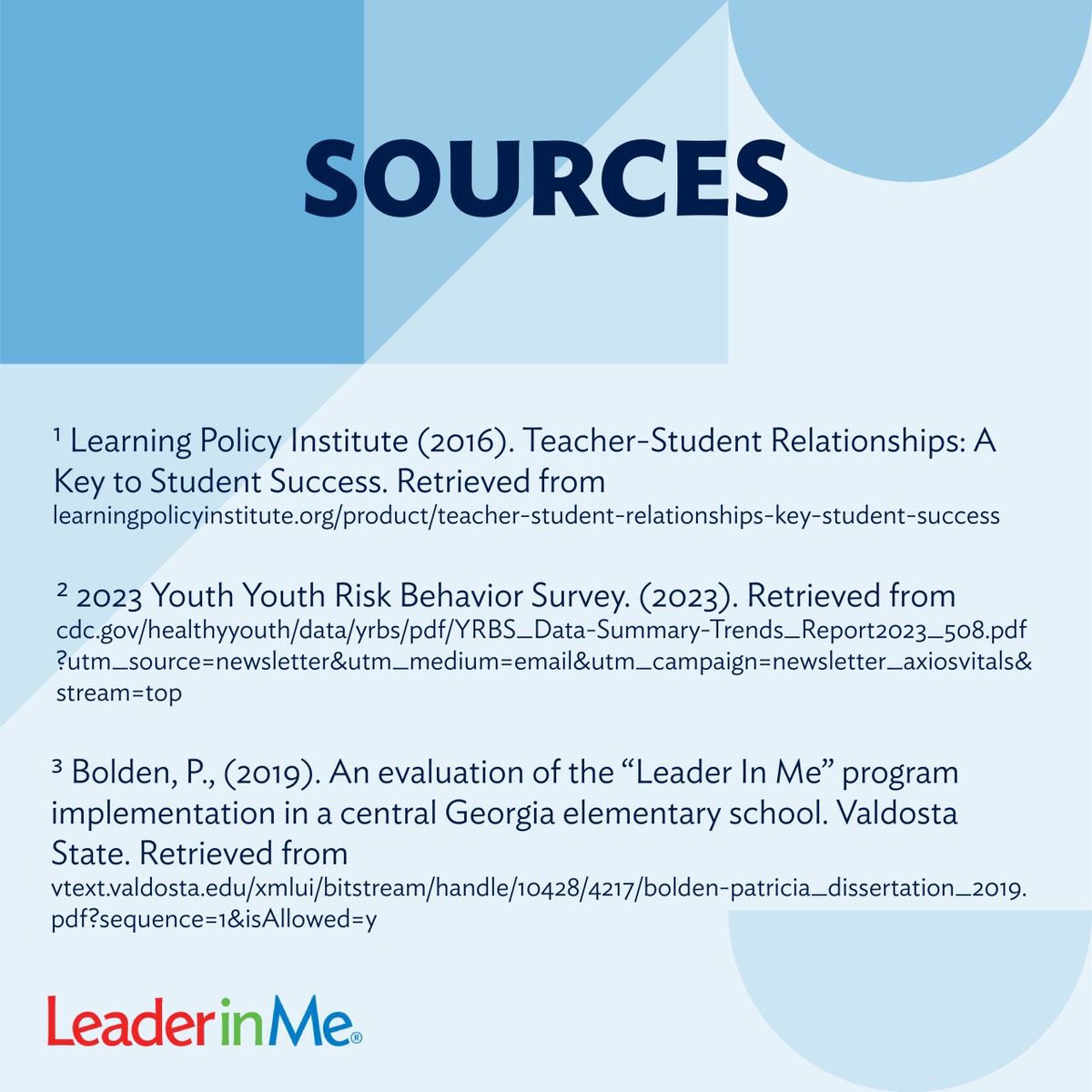 The Leader in Me: Why It Matters? ✅Check out the research for yourself! #research #leader #theleaderinme #studentachievement #results #executivefunctioning  FranklinCovey 
#goalsetting #goalachievement #relationshipsmatter #7habits