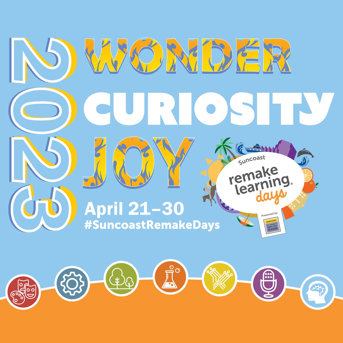 This year SCGLR created an app to help you make the most of Suncoast Remake Learning Days. This app allows you to ﬁlter events by county, theme, age, and more to build your own Suncoast Remake Learning Days schedule.
➡️gradelevelreadingsuncoast.net/project/suncoa…