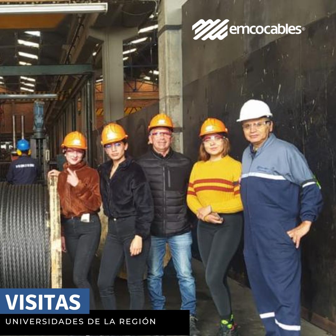 emcocablessas's tweet photo. Para #Emcocables es un gusto de contar con invitados universitarios, con ganas de aprender y conocer del mercado metalmecánico. Esta semana tuvimos el gusto de contar con la visita de estudiantes de Ingeniería metalúrgica de @UPTCoficial, siempre serán bienvenidos. https://t.co/Eqs1qsfvrJ